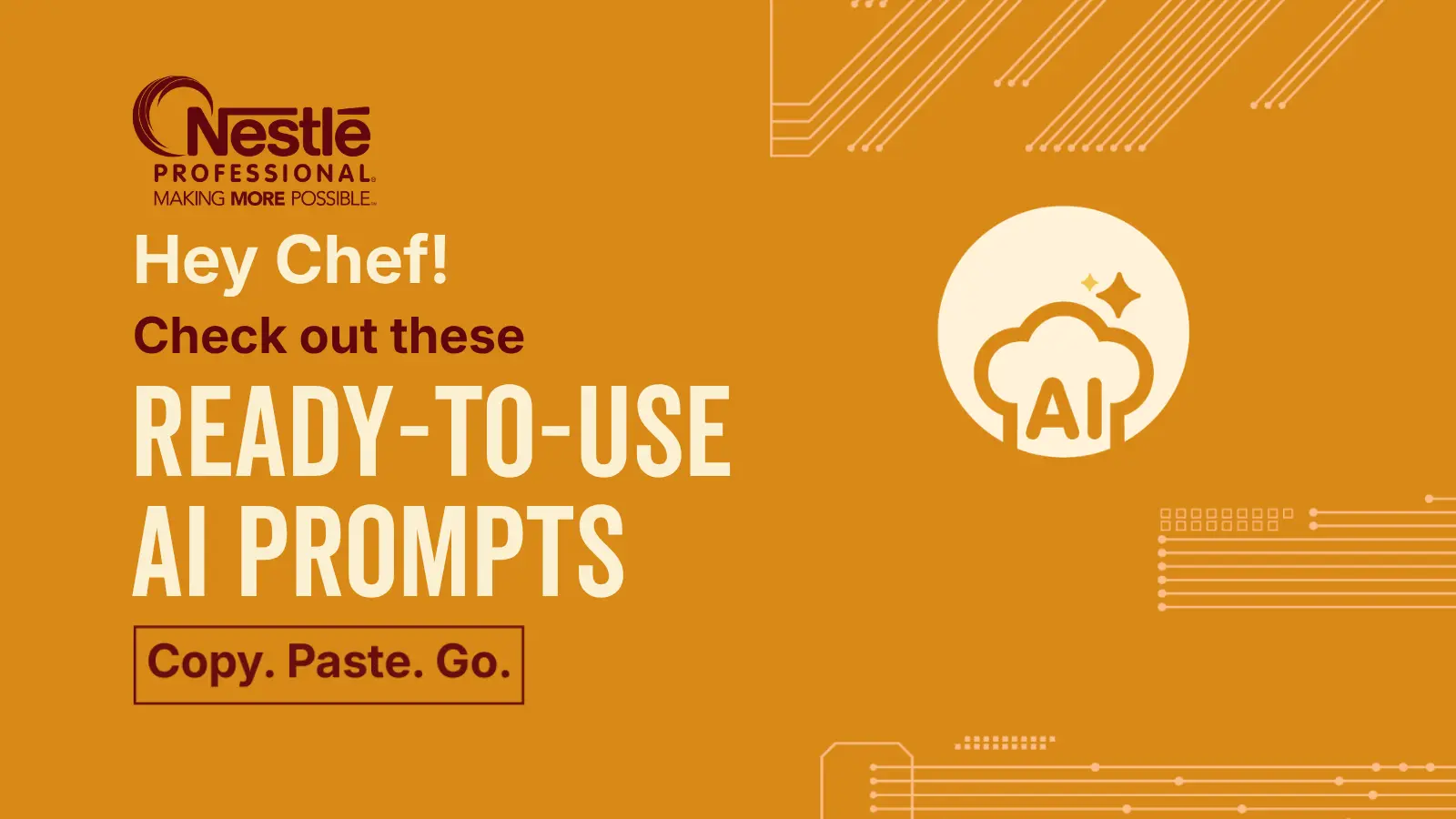 Nestlé Professional — ready-to-use AI prompts for chefs: copy, paste, go